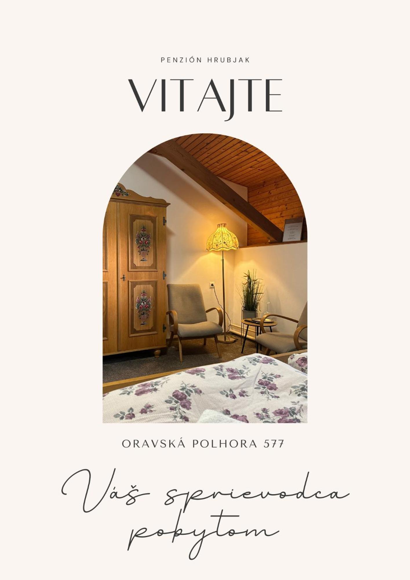 Penzion Hrubjak Oravska Polhora Bagian luar foto