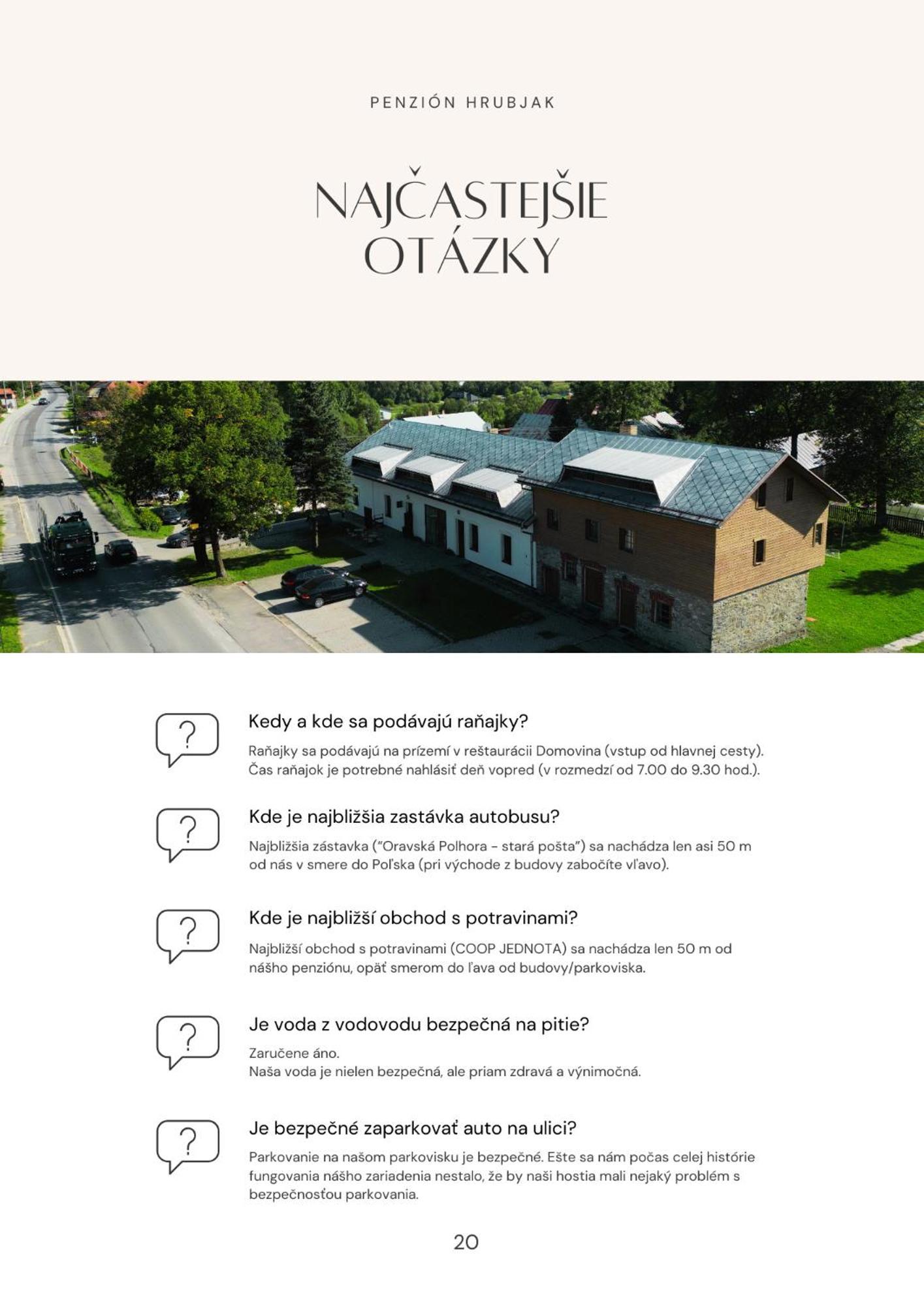 Penzion Hrubjak Oravska Polhora Bagian luar foto