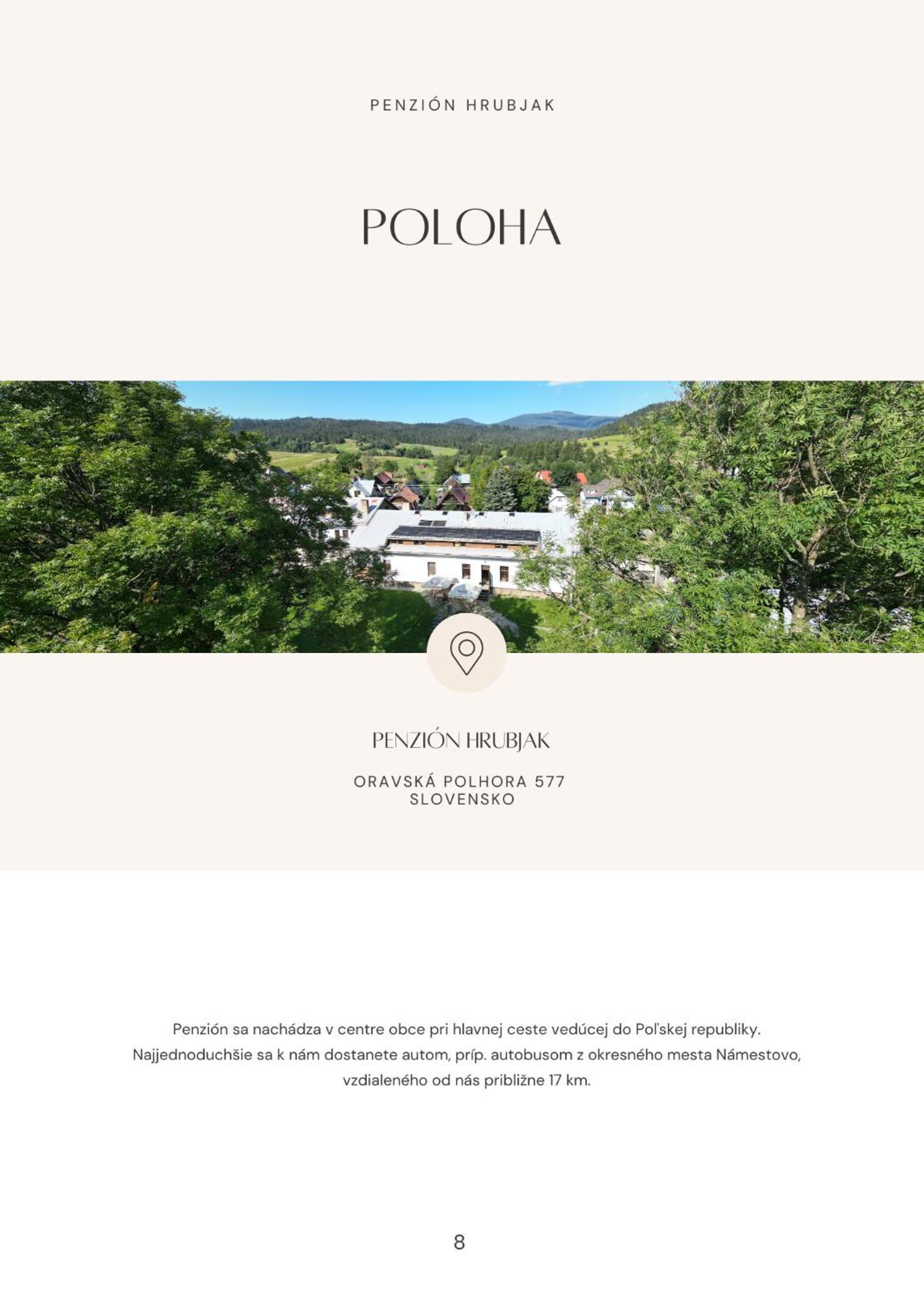 Penzion Hrubjak Oravska Polhora Bagian luar foto
